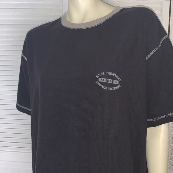 Vintage Black Oversized Streetwear Bum Equipment XL - Picture 2 of 14